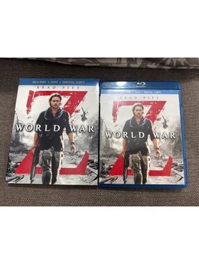 World War Z (Blu-ray, 2013) - Brad Pitt - Unrated Cut